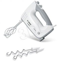 Mikser ręczny BOSCH MFQ36400 (450W; kolor biały). Białe blendery Bosch. Za 139.99 zł.