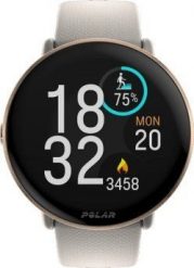 Zegarek sportowy Polar Ignite 3 Szary (IGNITE 3 GREIGE/GOLD S-L). Szare zegarki sportowe Polar, bez wzorów, z polaru. Za 998.88 zł.