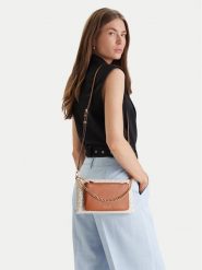 MICHAEL Michael Kors Torebka Jet Set 32F5GJ6C8B Écru. Listonoszki damskie MICHAEL Michael Kors, bez wzorów, ze skóry, bez dodatków. Za 788.99 zł.