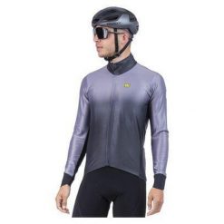 Kurtka rowerowa męska Alé Cycling PR-S Gradient. Szare kurtki męskie ALÉ CYCLING, m, bez wzorów, bez kaptura, rowerowe. Za 999.99 zł.