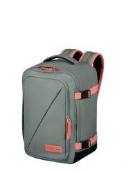 Plecak do samolotu American Tourister Take2cabin S. Szare plecaki męskie American Tourister, bez wzorów, z materiału. Za 179.99 zł.