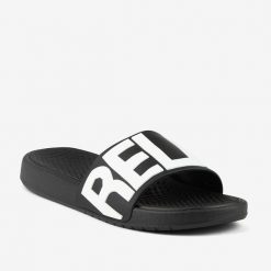 Klapki męskie Coqui Speedy. Czarne klapki męskie Coqui, bez wzorów, z materiału, bez zapięcia. Za 125.99 zł.