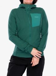 Bluza z kapturem damska Rab Tecton Hoody. Zielone bluzy damskie RAB, l, bez wzorów, z elastanu, bez ramiączek, z kapturem. Za 346.49 zł.