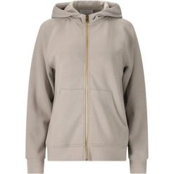 Damska bluza z kapturem full zip Athlecia Jacey. Czerwone bluzy damskie Athlecia, bez wzorów, bez ramiączek, z kapturem. Za 292.50 zł.