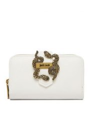 Just Cavalli Portfel 80RA5PA4 ZSA89 Biały. Białe portfele damskie Just Cavalli, ze skóry. Za 374.99 zł.