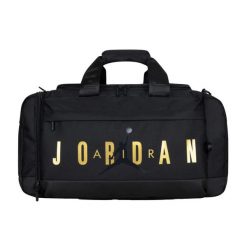 Torba sportowa treningowa Nike Jordan. Czarne torby sportowe męskie Nike, bez wzorów, z materiału. Za 219.00 zł.