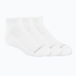 Skarpety SKECHERS Terry Qtr Crew 1/2. Białe skarpetki damskie Skechers, bez wzorów, z bawełny. Za 55.99 zł.