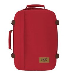Plecak torba podręczna CabinZero 36 L CZ17. Czerwone plecaki damskie CABINZERO, bez wzorów, sportowe. W wyprzedaży za 239.00 zł.
