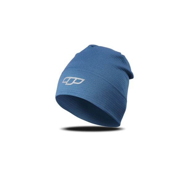 Komin/Czapka MICRON UNI. Niebieskie czapki damskie TRIMM, bez wzorów, sportowe. W wyprzedaży za 49.00 zł.