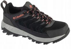 Buty trekkingowe damskie Columbia Strata Trail Low WP Czarne 38,5 (2078551010). Czarne obuwie trekkingowe damskie Columbia, bez zapięcia. Za 291.57 zł.