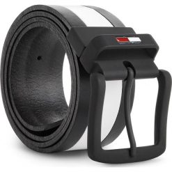 Pasek Męski TOMMY JEANS - Tjm Reversible Belt 4.0 AM0AM04227 85 901. Czarne paski męskie Tommy Jeans, z jeansu. W wyprzedaży za 159.00 zł.
