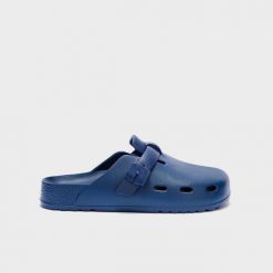 Klapki basenowe unisex do pływania Bahia Clog, granatowe. Niebieskie klapki damskie Scholl, bez wzorów, z materiału, bez zapięcia. Za 189.99 zł.