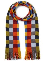 Nils Sundström Szalik męski Mężczyźni Sztuczne włókno wielokolorowy w kratkę, ONE SIZE. Szaliki męskie Nils Sundström, bez wzorów, z włókna. Za 199.95 zł.