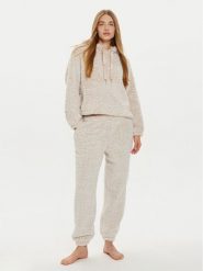 DKNY Piżama YI70022 Écru Regular Fit. Piżamy damskie DKNY, bez wzorów, z syntetyku, bez ramiączek. Za 379.99 zł.