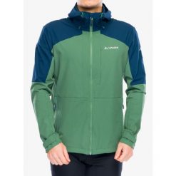 Kurtka softshell męska Vaude Elope Wind Jacket. Zielone kurtki męskie Vaude, m, bez wzorów, z softshellu, bez kaptura, trekkingowe. Za 381.99 zł.