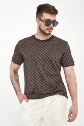 T-shirt męski z logo Victormanuel JOOP!. T-shirty męskie JOOP!, m, bez wzorów, bez kołnierzyka, bez ramiączek. Za 379.00 zł.