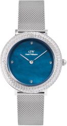 Zegarek damski Daniel Wellington DW00100825 CYRKONIE srebrny. Szare zegarki damskie Daniel Wellington, srebrne. Za 1,950.13 zł.