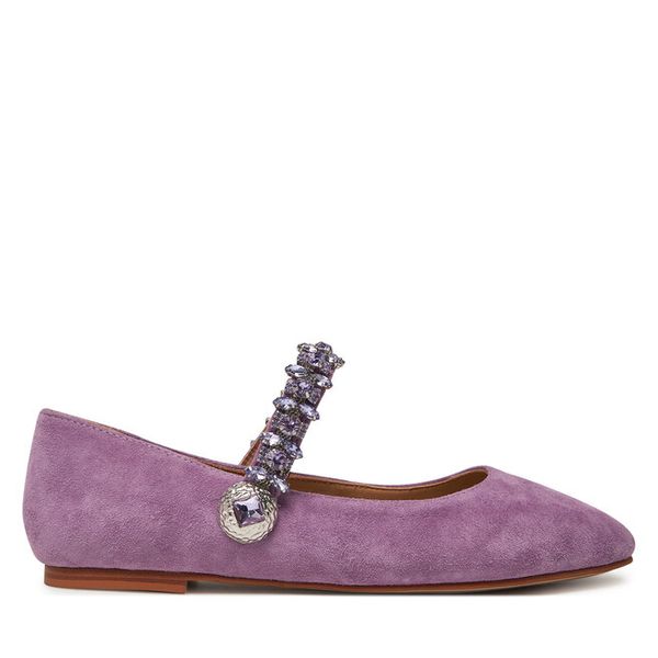 Baleriny Alma En Pena. Fioletowe balerinki damskie Alma En Pena, bez wzorów, bez obcasa, bez zapięcia. Za 339.99 zł.