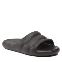 Klapki Ipanema. Czarne klapki damskie Ipanema, bez wzorów, bez obcasa, bez zapięcia. Za 119.99 zł.