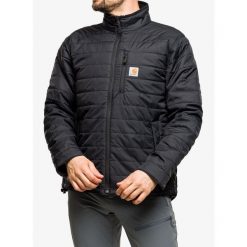 Kurtka ocieplana męska Carhartt Gilliam Jacket. Czarne kurtki męskie Carhartt, m, bez wzorów, sportowe, bez kaptura. Za 402.99 zł.