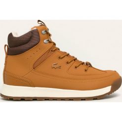 Lacoste - Buty skórzane Urban Breaker 419. Żółte botki męskie Lacoste, bez wzorów, z gumy, casualowe, z okrągłym noskiem, bez obcasa, bez zapięcia. Za 669.90 zł.