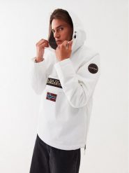 Napapijri Kurtka anorak Rainforest Winter 3 NP0A4GMC Biały Regular Fit. Białe kurtki męskie Napapijri, m, bez wzorów, z syntetyku, bez kaptura. Za 1,059.00 zł.