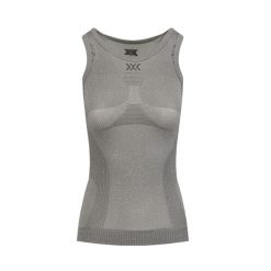 Tank top X-Bionic Invent 4.0 LT. Szare koszulki sportowe damskie XBIONIC, s, bez wzorów, bez ramiączek. W wyprzedaży za 224.00 zł.