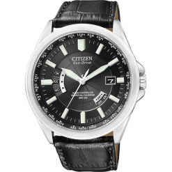 ZEGAREK CITIZEN Radio Controlled CB0010-02E. Czarne zegarki męskie CITIZEN, bez wzorów, ze stali. Za 1,290.00 zł.