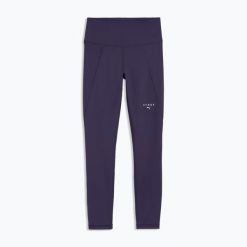 Legginsy treningowe damskie PUMA Hyrox Essential. Fioletowe legginsy damskie Puma, bez wzorów. Za 159.99 zł.