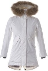 Huppa moteriška žieminė parka su natūraliu kailiu VIVIAN 1, balta. Parki damskie Mac in Sac, bez wzorów, bez kaptura. Za 914.48 zł.