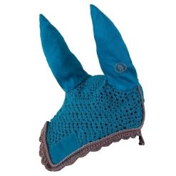 Krótka czapka dla konia BR Equitation Event. Niebieskie czapki damskie BR, bez wzorów, eleganckie. Za 191.50 zł.