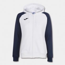 Bluza sportowa damska Joma Academy IV. Białe bluzy damskie Joma, xl, bez wzorów, sportowe, bez ramiączek, bez kaptura. W wyprzedaży za 140.95 zł.