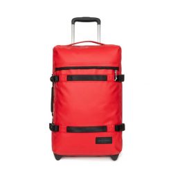 Walizka na kółkach Eastpak Transit'R S. Czerwone walizki damskie Eastpak, bez wzorów, z materiału. Za 639.00 zł.