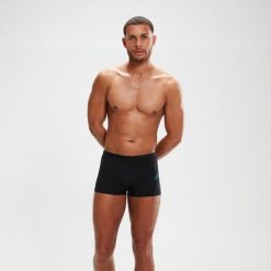 Spodenki kąpielówki męskie Speedo Hyper Boom. Czarne kąpielówki męskie Speedo, m, bez wzorów, z poliesteru. Za 402.83 zł.