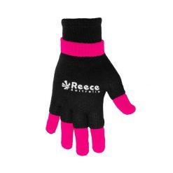 Rękawiczki dziane 2 w 1 Reece Australia Ultra Grip. Czarne rękawiczki damskie REECE, bez wzorów, z tkaniny. Za 115.50 zł.