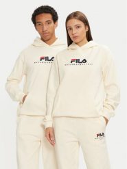 Fila Bluza Unisex Brunssum FAU0145 Écru Regular Fit. Bluzy męskie Fila, m, bez wzorów, z bawełny, bez ramiączek, bez kaptura. Za 159.99 zł.