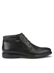 Geox Trzewiki U Brayden 2Fit Abx D U54N1D 00043 C9999 Czarny. Czarne botki męskie Geox, bez wzorów, ze skóry, bez obcasa, bez zapięcia. Za 509.99 zł.