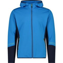 Kurtka z kapturem CMP. Niebieskie kurtki męskie CMP, s, bez wzorów, z materiału, sportowe, z kapturem. Za 365.95 zł.