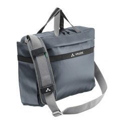 Torba na rower VAUDE Mineo. Szare torby na laptopa damskie Vaude, bez wzorów, z materiału, duże. Za 631.05 zł.