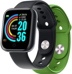Smartwatch Celly TRAINERBEATGN Czarny Kolor Zielony. Czarne zegarki smartwatch Celly, bez wzorów. Za 236.66 zł.