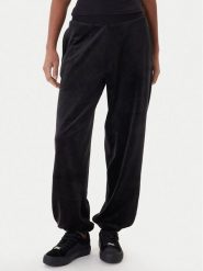 Juicy Couture Spodnie dresowe Davidson JCBBJ224811 Czarny Regular Fit. Czarne spodnie dresowe damskie Juicy Couture, bez wzorów, z dresówki. Za 429.99 zł.