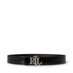 Pasek LAUREN RALPH LAUREN. Czarne paski damskie Lauren Ralph Lauren, bez wzorów. Za 599.99 zł.