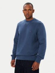 Tommy Hilfiger Bluza Seasonal MW0MW40000 Niebieski Regular Fit. Niebieskie bluzy męskie Tommy Hilfiger, m, bez wzorów, z bawełny, bez ramiączek, bez kaptura. Za 409.99 zł.