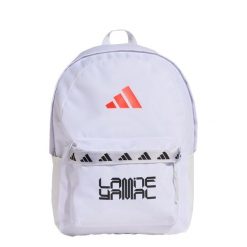 PLECAK adidas CLASSIC TAPE LAMINE YAMAL. Białe plecaki męskie Adidas, bez wzorów, sportowe. Za 139.00 zł.