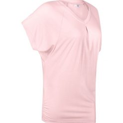 T-shirt sportowy "nietoperz", krótkie rękawy bonprix jasnoróżowy. Czerwone koszulki sportowe damskie bonprix, bez wzorów, z dżerseju, bez ramiączek. Za 37.99 zł.