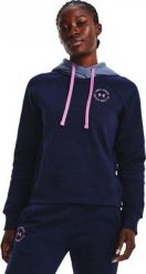 Under Armour Bluza Under Armour Rival Fleece CB Hoodie W 1373031 410, Rozmiar: S. Bluzy damskie Under Armour, s, bez wzorów, bez ramiączek, bez kaptura. Za 222.33 zł.