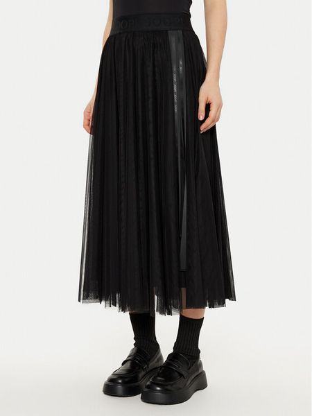 JOOP! Spódnica tiulowa 30045183 Czarny Regular Fit. Czarne spódnice damskie JOOP!, bez wzorów, z syntetyku, midi. Za 649.99 zł.