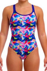Strój kąpielowy Funkita Wet Wave - Eclipse. Niebieskie stroje kąpielowe damskie Funkita, l, bez wzorów, z elastanu. Za 289.00 zł.