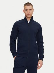 HUGO Bluza Liam 50540933 Granatowy Regular Fit. Niebieskie bluzy męskie Hugo, m, bez wzorów, z bawełny, bez ramiączek, bez kaptura. W wyprzedaży za 329.99 zł.