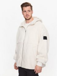Calvin Klein Jeans Kurtka przejściowa J30J323705 Écru Regular Fit. Kurtki męskie Calvin Klein Jeans, m, bez wzorów, z jeansu, bez kaptura. Za 549.99 zł.